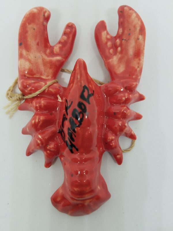 Ceramic Lobster Ornament