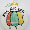 Buoys on Ball Ceramic Ornament
