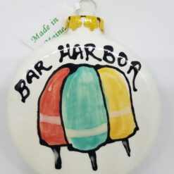 Buoys on Ball Ceramic Ornament
