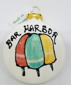 Buoys on Ball Ceramic Ornament