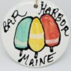 Buoys on Disc Ceramic Ornament