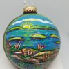Cadillac Mountain View Glass Ornament