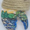 Eagle Lake Acadia Painted Lobster Claw Ornament
