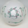 Home Painted Heartfelt Glass Ornament