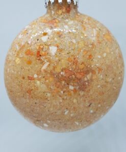 Lobster Shell Crushed in Glass Ornament