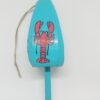 Lobster on Blue Buoy Ornament