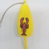 Lobster on Yellow Buoy Ornament