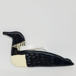 Loon Ceramic Clay Ornament