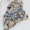 Maine State with Crushed Mussel Clam and Lobster Shell Ornament