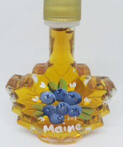 Maple Syrup with Blueberry Painted Glass