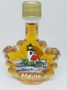 Maple Syrup with Lighthouse Painted Glass