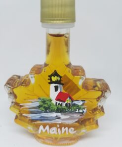 Maple Syrup with Lighthouse Painted Glass