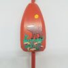 Moose on Orange Buoy Ornament