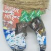 Thunder Hole Acadia National Park Painted Lobster Claw Ornament