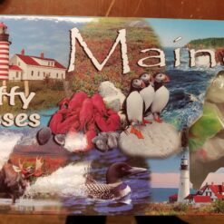 Salt Water Taffy in Maine Collage Box