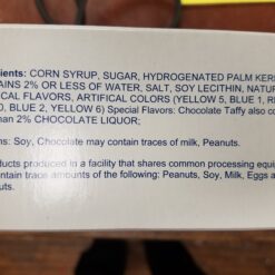 Salt Water Taffy Ingredients Box