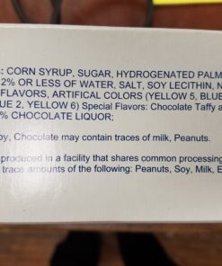 Salt Water Taffy Ingredients Box