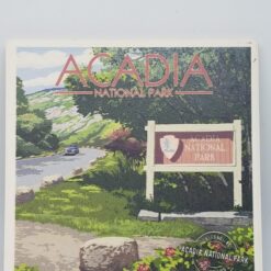 Acadia National Park Sign Coaster