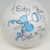 Baby Boy Joy Painted Heartfelt Glass Ornament