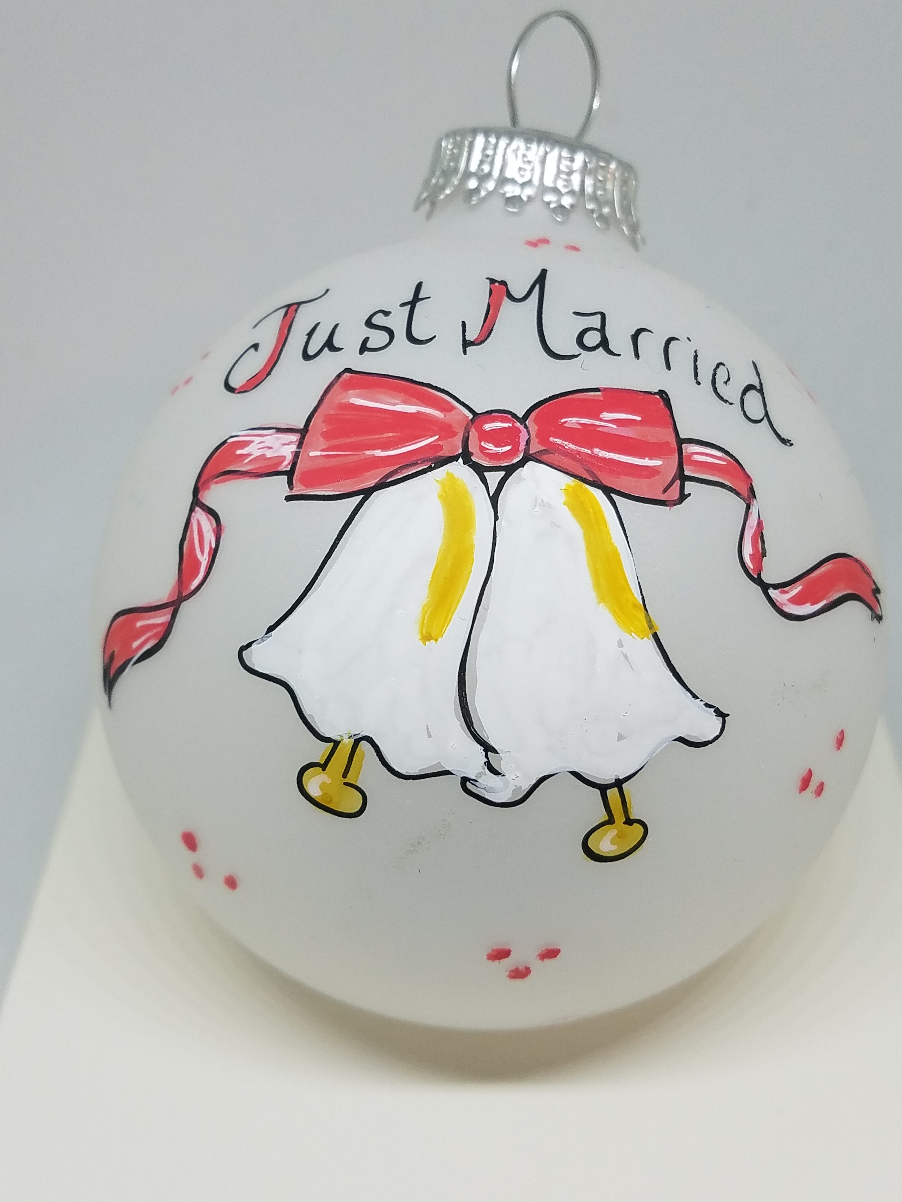 wedding bell ornaments