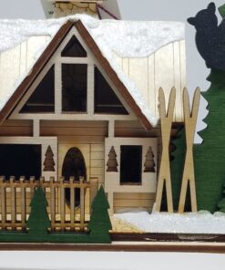 Santa’s Ski Lodge Ginger Cottage