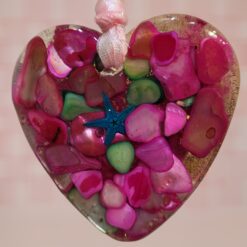 Pink-and-Green-Abalone-Heart-of-the-Sea-Ornament_Christmas_Vacation_Shop_Bar_Harbor_Maine