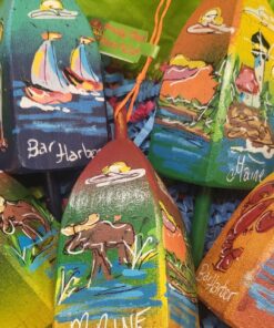 Maine Lobster Buoy Ornaments
