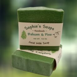 Balsam-and-Pine-Goat-Milk-Soap_Christmas_Vacation_Shop_Bar_Harbor_Maine