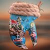 Bass-Harbor-LIghthouse-with-Red-Lobster-Boat-and-Blue-Sky-Lobster-Claw-Ornament_Christmas_Vacation_Shop_Bar_Harbor_Maine