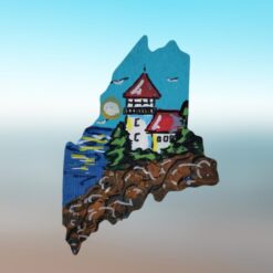 Bass-Harbor-Lighthouse-on-Wood-Maine-State-Ornament_Christmas_Vacation_Shop_Bar_Harbor_Maine