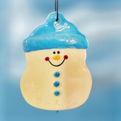 Blue-Snowman-Ceramic-Ornament_Christmas_Vacation_Shop_Bar_Harbor_Maine