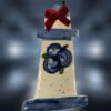 Blueberry-on-Blue-and-White-Lighthouse-Ceramic-Ornament_Christmas_Vacation_Shop_Bar_Harbor_Maine