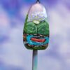 Boat-in-Lake-on-Pale-Background-4-Sided-Lobster-Wood-Buoy-Ornament_Christmas_Vacation_Shop_Bar_Harbor_Maine