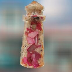 Clam-with-Pink-Abalone-Accent-Lighthouse-Sea-Shell-Ornament_Christmas_Vacation_Shop_Bar_Harbor_Maine