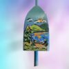 Coastal-Mountain-Ocean-Scene-on-Blue-Background-4-Sided-Wood-Lobster-Buoy-Ornament_Christmas_Vacation_Shop_Bar_Harbor_Maine