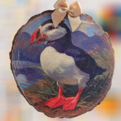 Coastal-Puffin-Woodsie-Ornament_Christmas_Vacation_Shop_Bar_Harbor_Maine