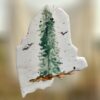 Evergree-Tree-on-Coast-Maine-State-Ceramic-Ornament_Christmas_Vacation_Shop_Bar_Harbor_Maine