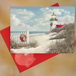 Lighthouse-Dunes-Christmas-Cards_Christmas_Vacation_Shop_Bar_Harbor_Maine