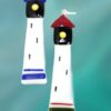 Lighthouse-Fused-Glass-Ornament_Christmas_Vacation_Shop_Bar_Harbor_Maine