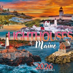 Lighthouse-of-Maine-2026-Calendar_Christmas_Vacation_Shop_Bar_Harbor_Maine