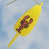 Lobster-on-Yellow-4-Sided-Wood-Buoy-Ornament_Christmas_Vacation_Shop_Bar_Harbor_Maine