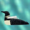 Loon-Ceramic-Ornament_Christmas_Vacation_Shop_Bar_Harbor_Maine