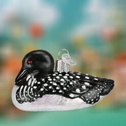 Loon-Old-World-Christmas-Blown-Glass-Ornament_Christmas_Vacation_Shop_Bar_Harbor_Maine