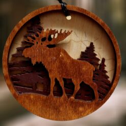 Moose-Rustic-Layered-Wood-Ornament_Christmas_Vacation_Shop_Bar_Harbor_Maine