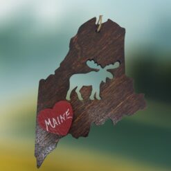 Moose-on-Maine-State-with-Heart-Dark-Wood-Ornament_Christmas_Vacation_Shop_Bar_Harbor_Maine