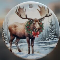 Moose-with-Christmas-Wreath-Ceramic-Ornament_Christmas_Vacation_Shop_Bar_Harbor_Maine