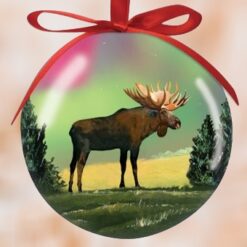 Moose-with-Northern-Lights-Poly-Ball-Ornament_Christmas_Vacation_Shop_Bar_Harbor_Maine