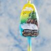 Ocean-Cliffs-Thunder-Hole-Splashing-Waves-on-Yellow-Green-Background-4-Sided-Wood-Buoy-Ornament_Christmas_Vacation_Shop_Bar_Harbor_Maine