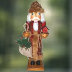 Pinecone-with-Birdhouse-Wood-Nutcracker_Christmas_Vacation_Shop_Bar_Harbor_Maine