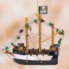 Pirate-Ship-Wood-Ornament_Christmas_Vacation_Shop_Bar_Harbor_Maine
